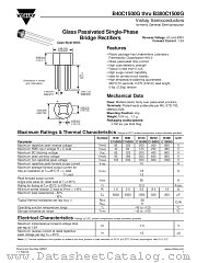 B40C1500G datasheet pdf Vishay