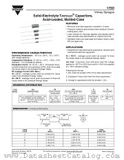 173D datasheet pdf Vishay