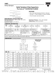 195D datasheet pdf Vishay