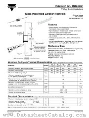 1N4248GP datasheet pdf Vishay