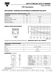 307C1171 datasheet pdf Vishay