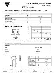 307C1242 datasheet pdf Vishay