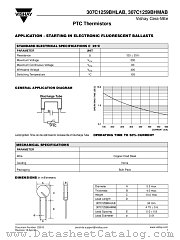 307C1259 datasheet pdf Vishay