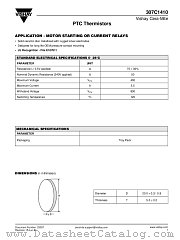 307C1410 datasheet pdf Vishay