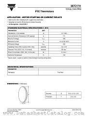 307C1711 datasheet pdf Vishay