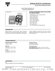 M-BOND 43-B FOR TRANSDUCERS datasheet pdf Vishay