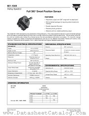 601-1045 datasheet pdf Vishay