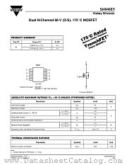 SI4946EY datasheet pdf Vishay