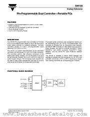 SI9130 datasheet pdf Vishay