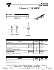 SI3455DV datasheet pdf Vishay