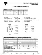 TN0601L datasheet pdf Vishay