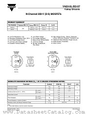 VN2010L datasheet pdf Vishay