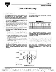 AN720 datasheet pdf Vishay