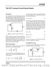 AN103 datasheet pdf Vishay