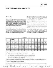 AN104 datasheet pdf Vishay