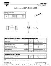 SI6925DQ datasheet pdf Vishay