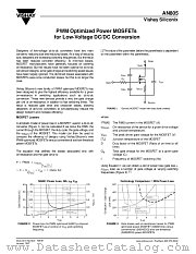 AN805 datasheet pdf Vishay