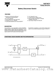 SI4719CY datasheet pdf Vishay