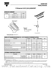 SI5441DC datasheet pdf Vishay