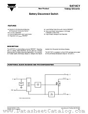 SI4710CY datasheet pdf Vishay