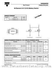 SI6968ADQ datasheet pdf Vishay