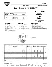 SI1023X datasheet pdf Vishay