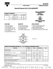 SI1024X datasheet pdf Vishay