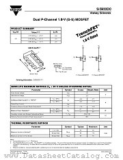 SI5933DC datasheet pdf Vishay