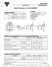 SI1917EDH datasheet pdf Vishay