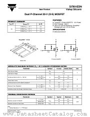 SI7901EDN datasheet pdf Vishay