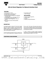 SI91861 datasheet pdf Vishay