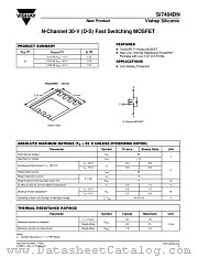 SI5933DC-DS datasheet pdf Vishay