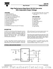 SI9176 datasheet pdf Vishay