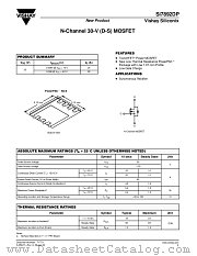 SI7892DP datasheet pdf Vishay