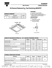 SI7860DP datasheet pdf Vishay