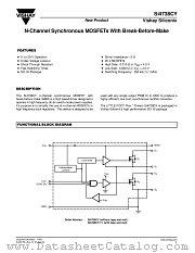 SI4738CY datasheet pdf Vishay