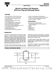 SI91872 datasheet pdf Vishay