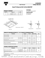 SI7947DP datasheet pdf Vishay