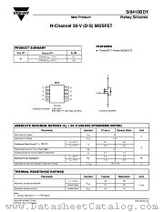 SI9410BDY datasheet pdf Vishay