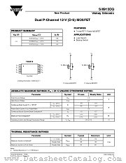 SI6913DQ datasheet pdf Vishay