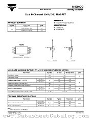 SI6993DQ datasheet pdf Vishay