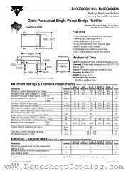 B80C800DM datasheet pdf Vishay