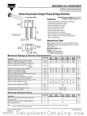 B250C800G datasheet pdf Vishay