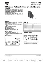 TSOP11..KA1 datasheet pdf Vishay