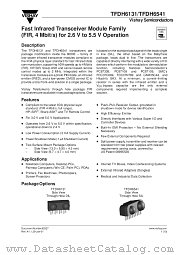 TFDH6131 datasheet pdf Vishay