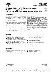 TFBS5607 datasheet pdf Vishay