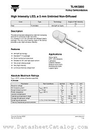 TLHK5800 datasheet pdf Vishay