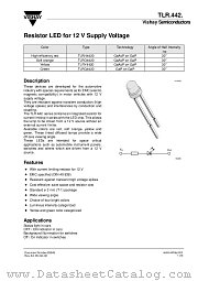 TLR.442. datasheet pdf Vishay