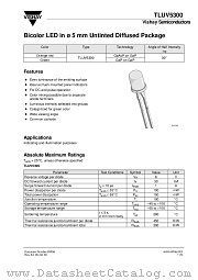 TLUV5300 datasheet pdf Vishay