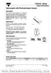 TCLD1000 datasheet pdf Vishay